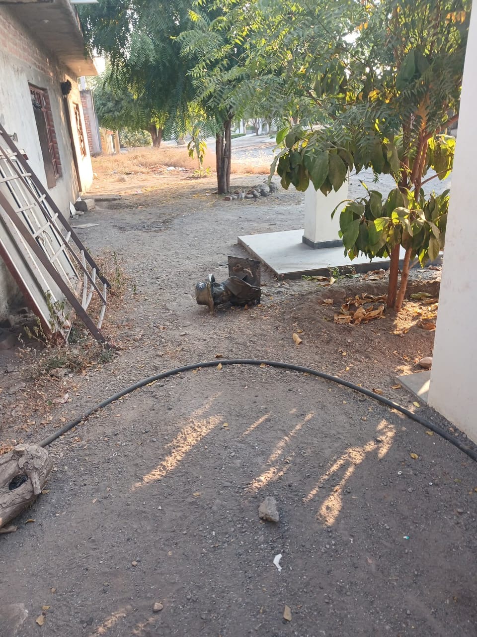 Vandalizan busto en memoria de Hipólito Mora, en La Ruana