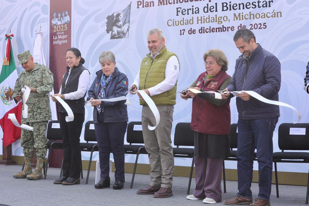Se refuerza Plan Michoacán; firman Bedolla y Alicia Bárcena acuerdo estratégico por el medio ambiente