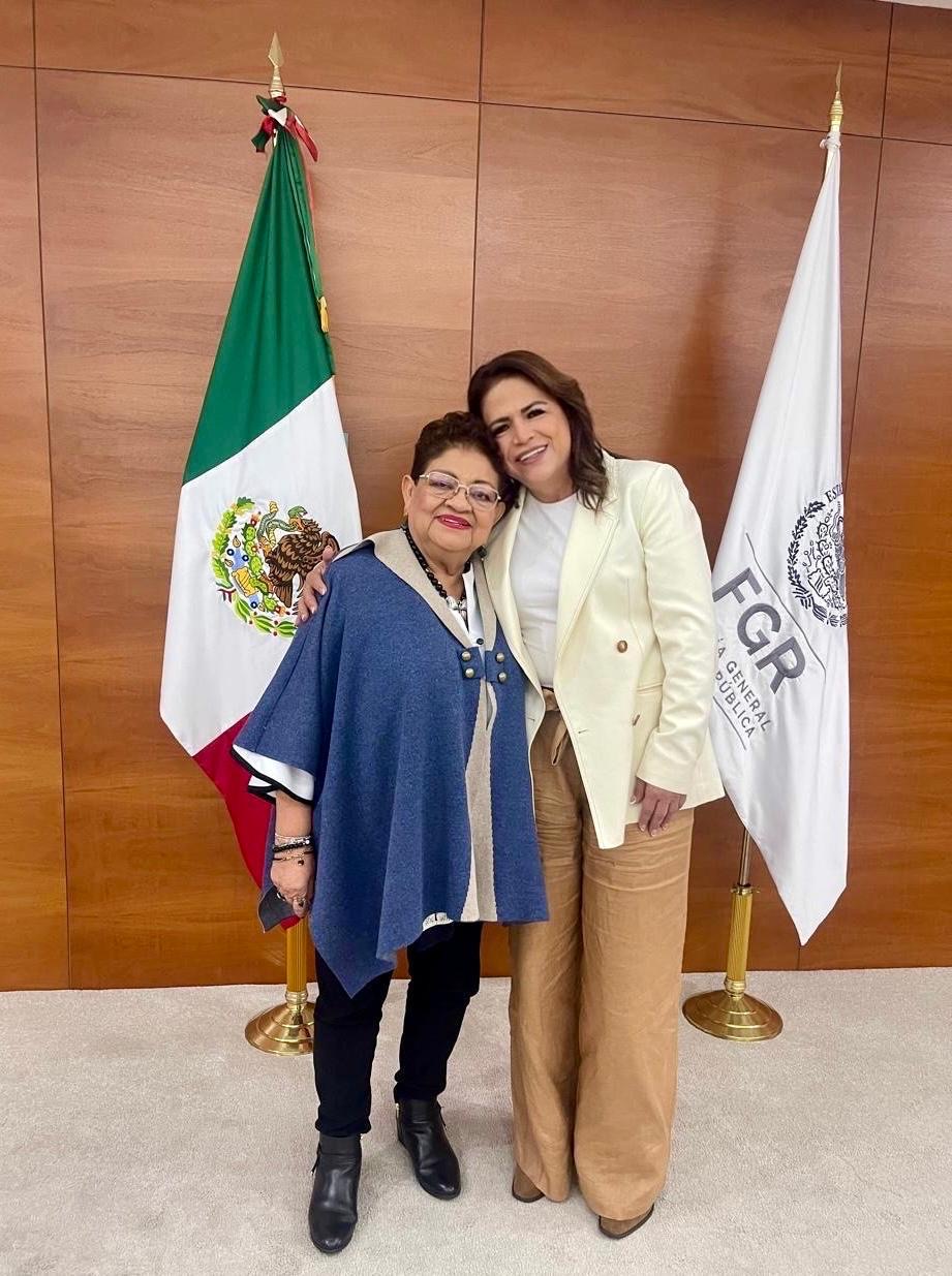 Fabiola Alanís fortalece coordinación institucional tras reunión con la fiscal Ernestina Godoy