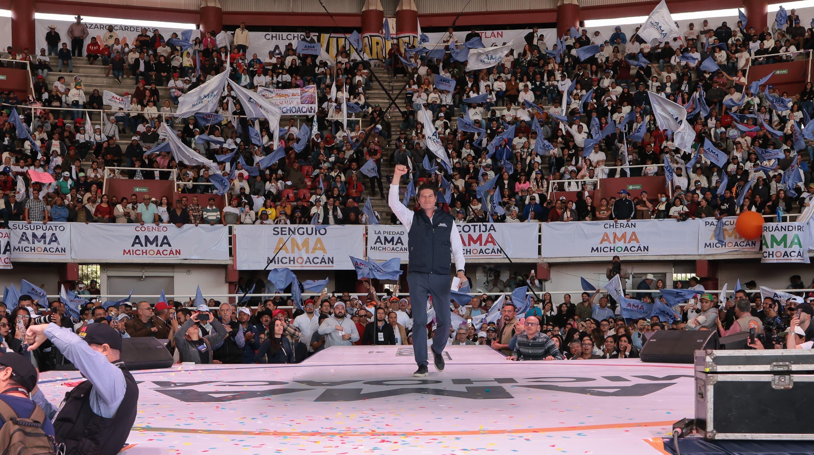 Con un llamado a levantarse surge AMA Michoacán