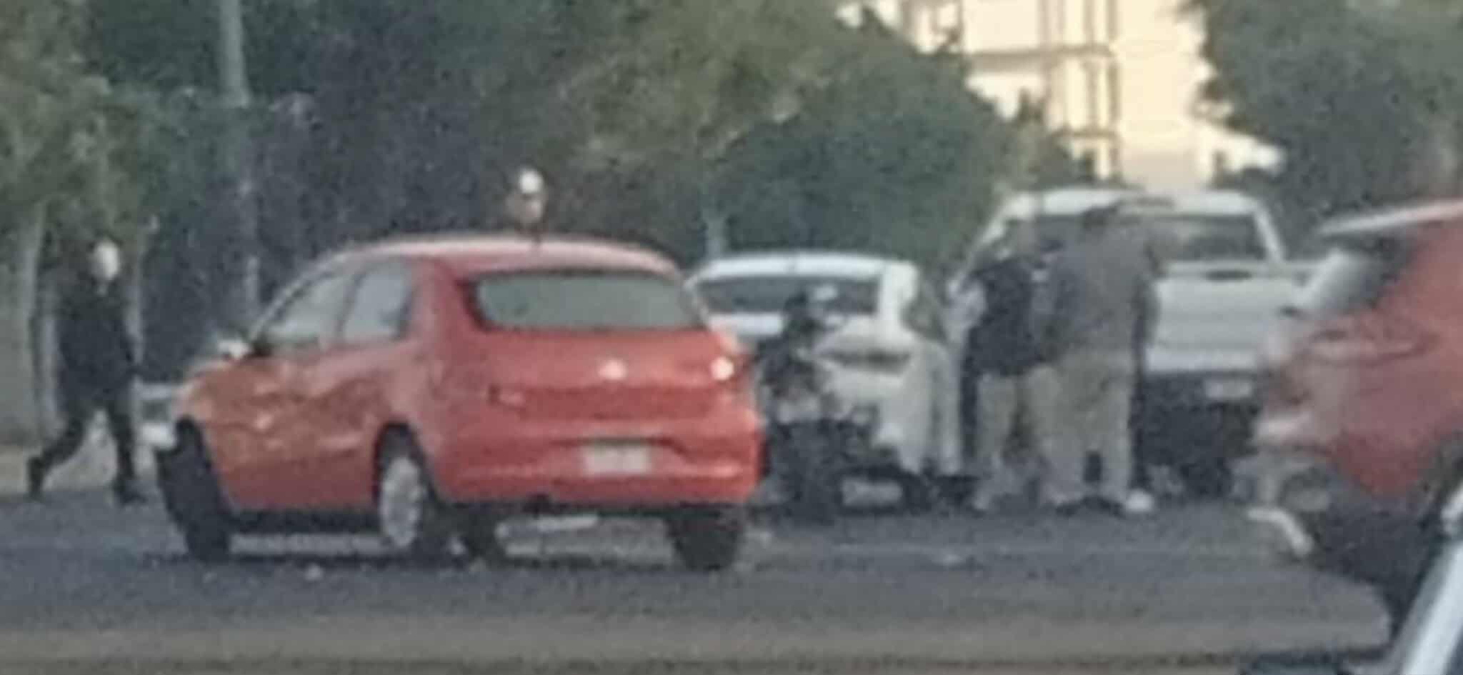 Se registra accident3 vehicular sobre Calzada La Huerta, en Morelia 