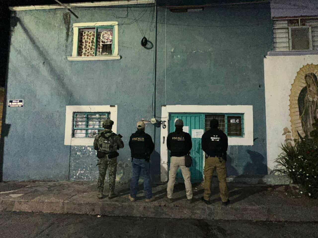 FGE catea domicilio y halla cocaína al norte de Morelia 