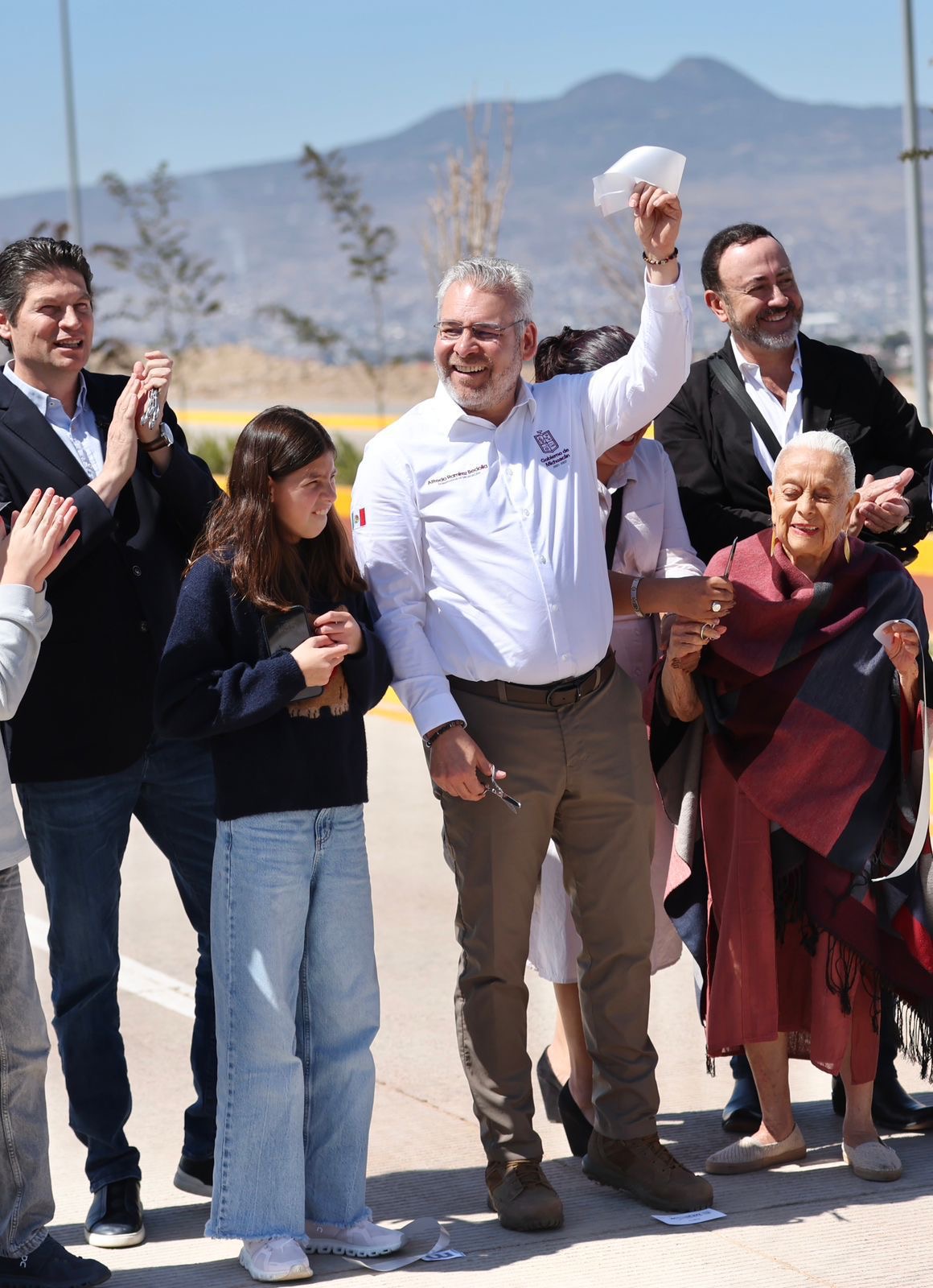 Michoacán construye un mejor Morelia; Bedolla inaugura segunda ampliación de la av. Amalia Solórzano