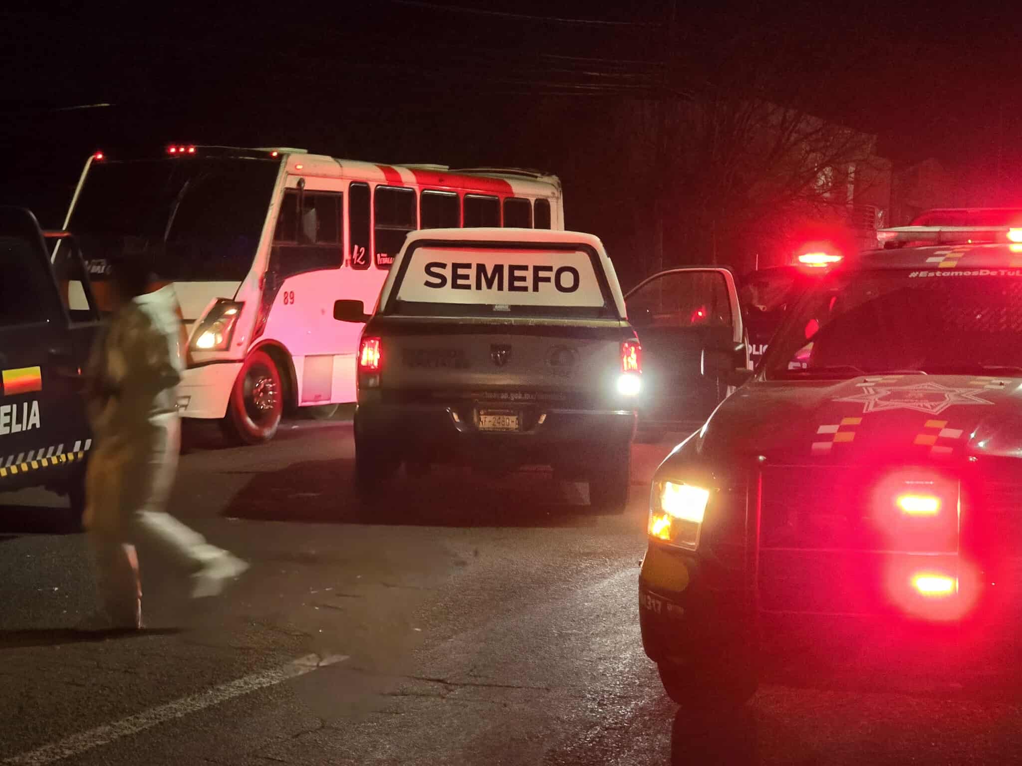 Peatón muer3 atropellad0 en la avenida Madero Poniente de Morelia, frente a El Relicario