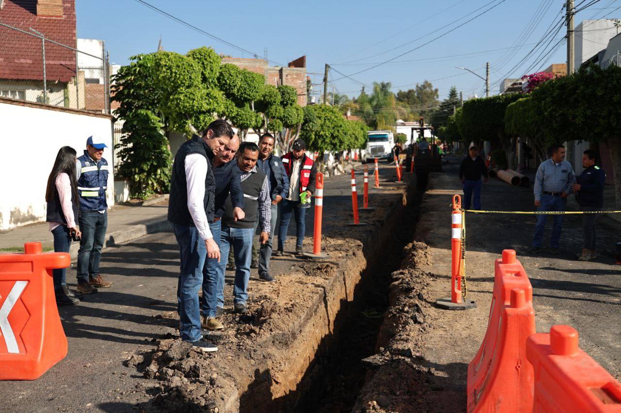 Invierte Gobierno de Alfonso Martínez 130 millones de pesos en obras hídricas en Morelia