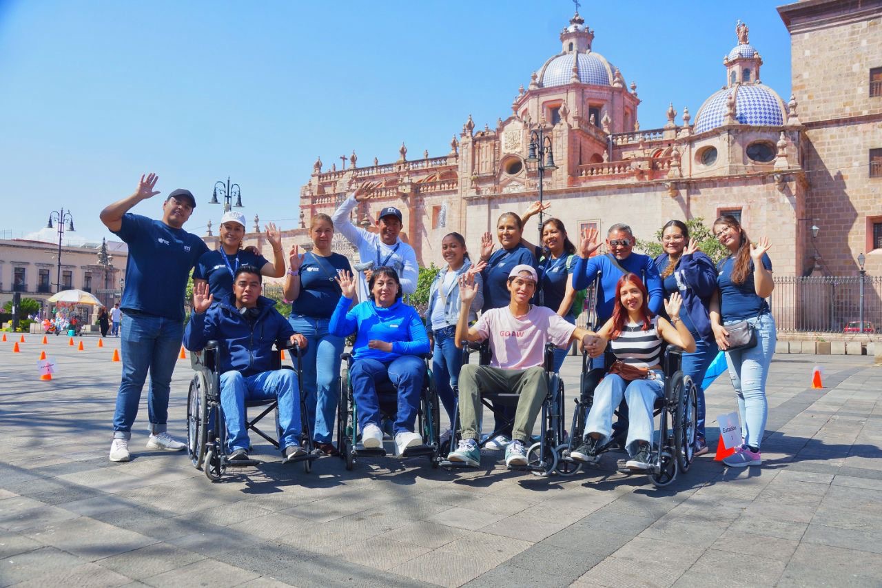 DIF Morelia fomenta empatía y accesibilidad en el Día de la Silla de Ruedas