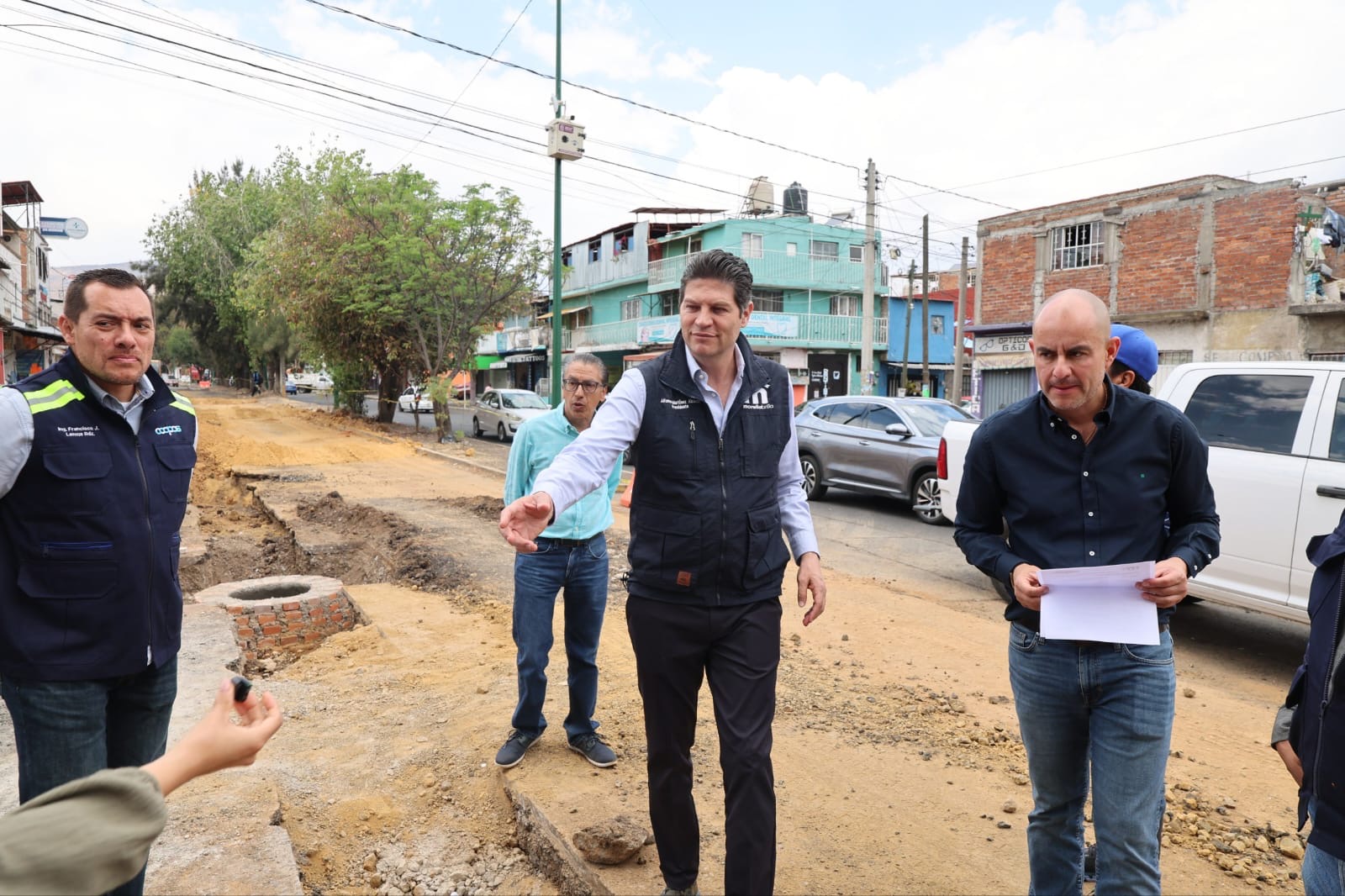 Alfonso Martínez renueva red sanitaria en la colonia Eduardo Ruiz