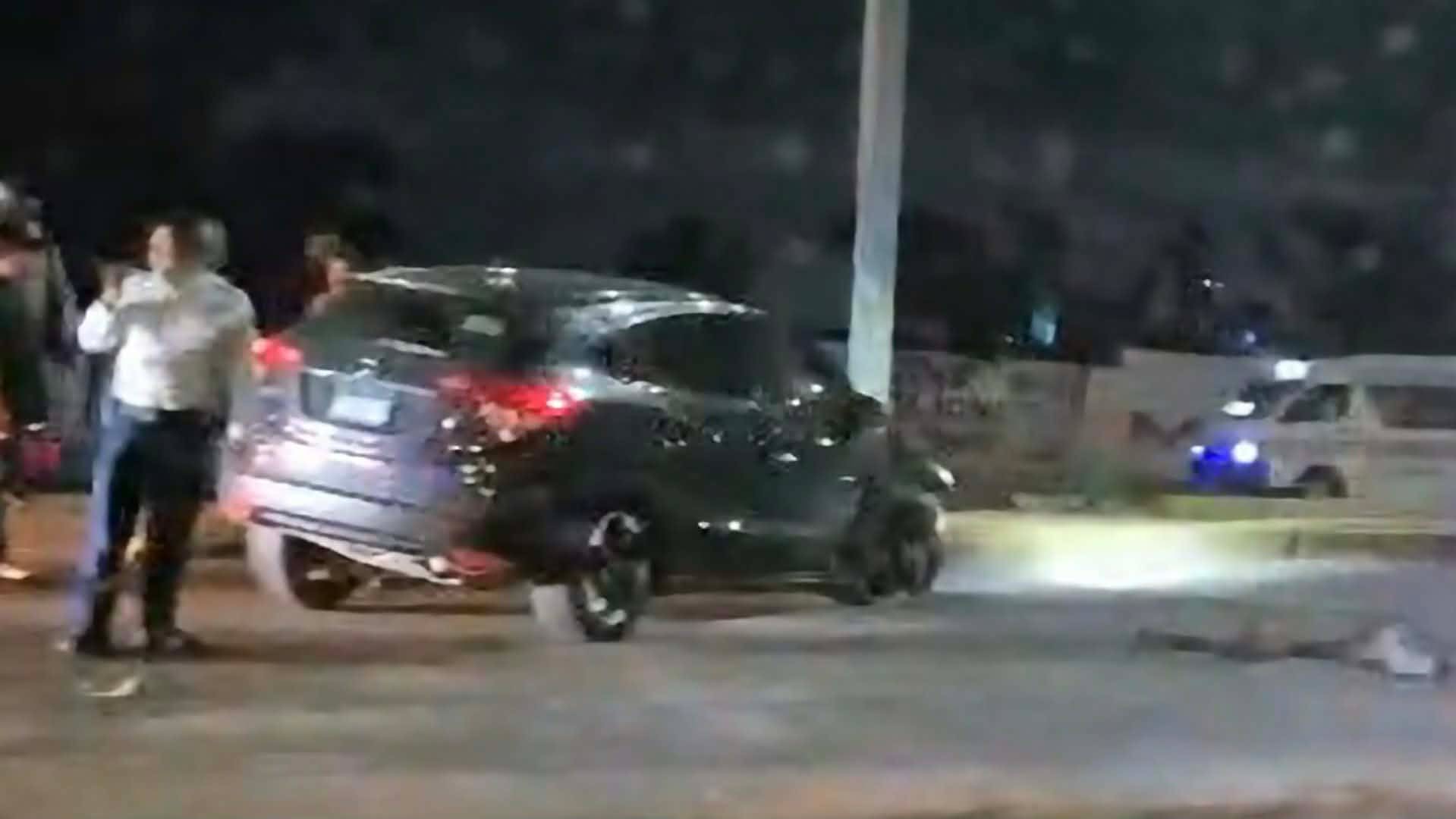 Se registra choque entre dos vehículos en el Libramiento Norte de Morelia 