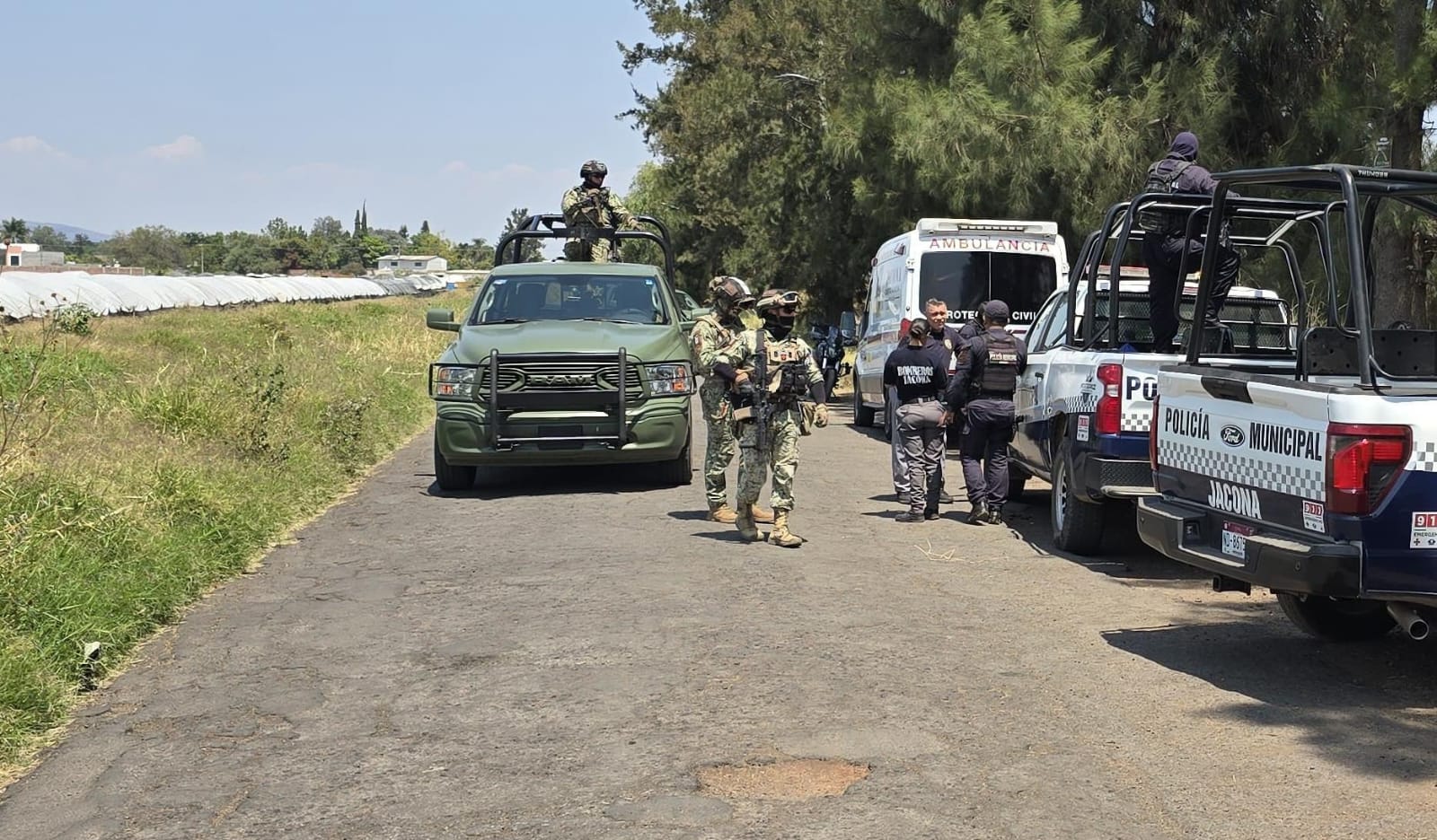 Delincuentes matan a una joven en zona agrícola de Jacona 