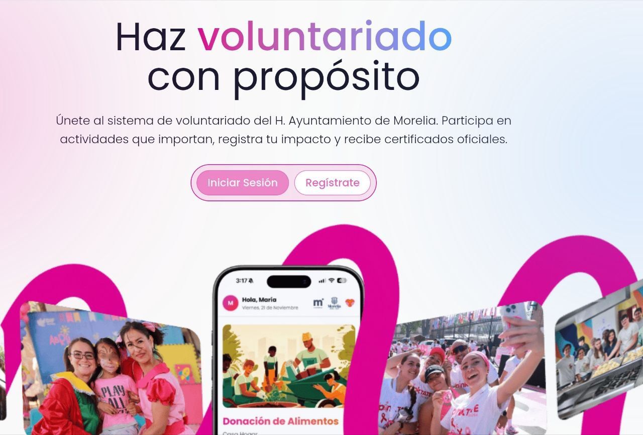 Paola Delgadillo invita a sumarse al voluntariado con “Amor a Morelia”