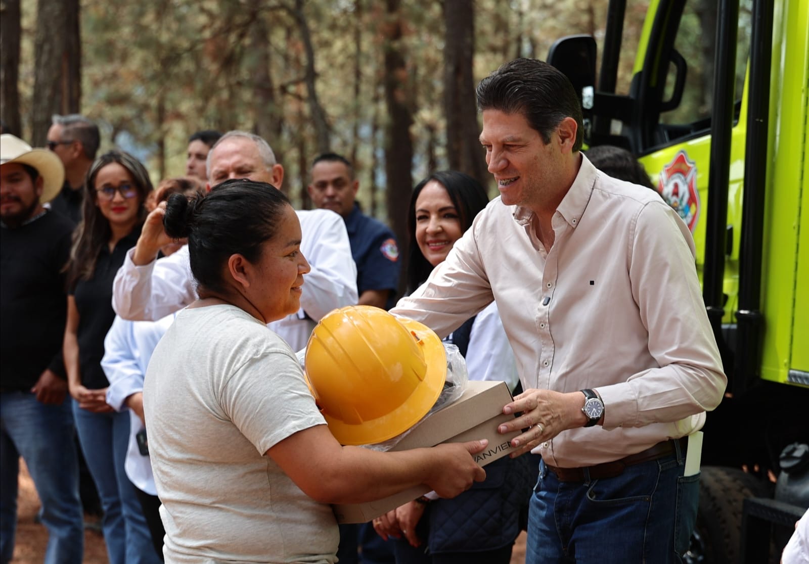 Alfonso Martínez activa brigadas rurales contra los incendios forestales