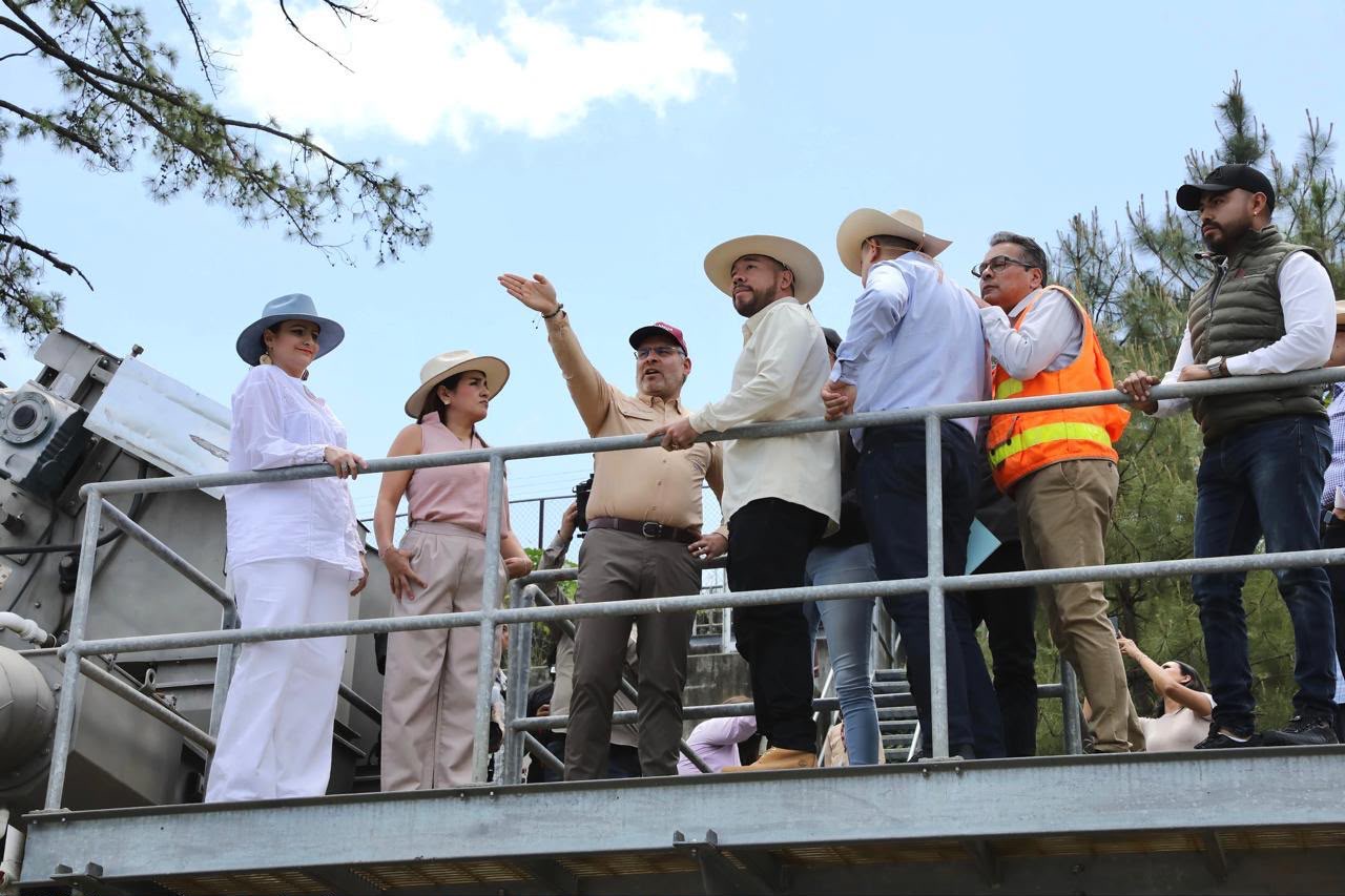 Planta “San Antonio” transforma el saneamiento en Uruapan; trata 82 % de las aguas residuales: Bedolla