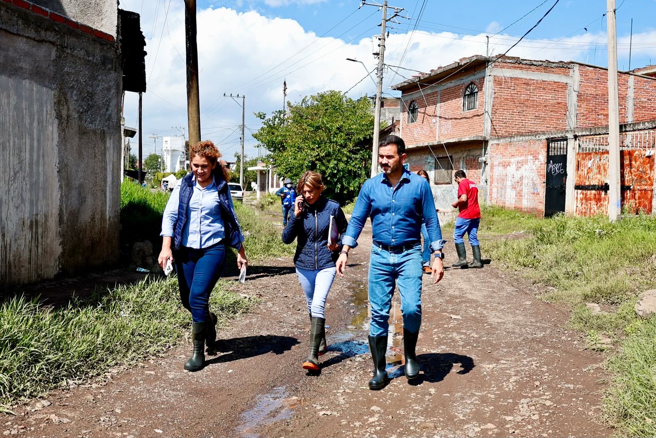 Refuerza Gobierno de Morelia acciones a favor de la salud en zonas afectadas por lluvias