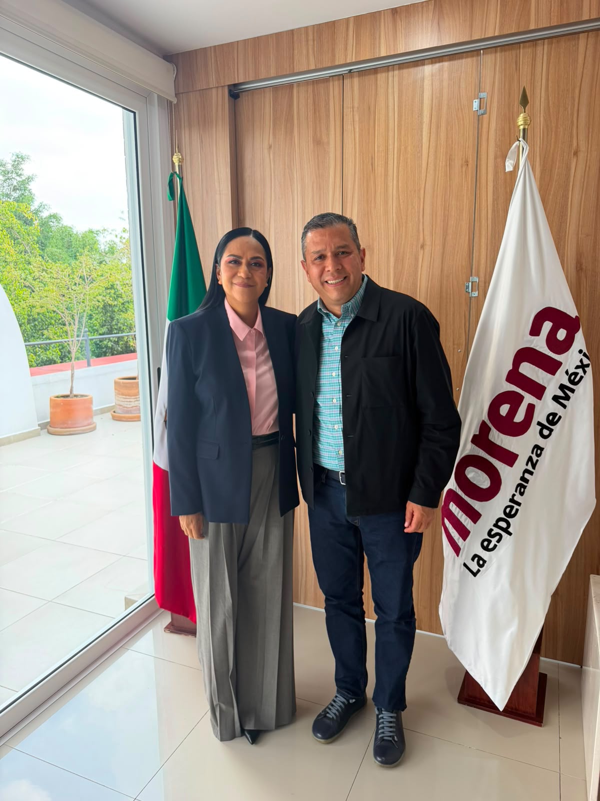 Unidad, lealtad y organización, el mensaje de Barragán tras reunión con la presidenta de Morena