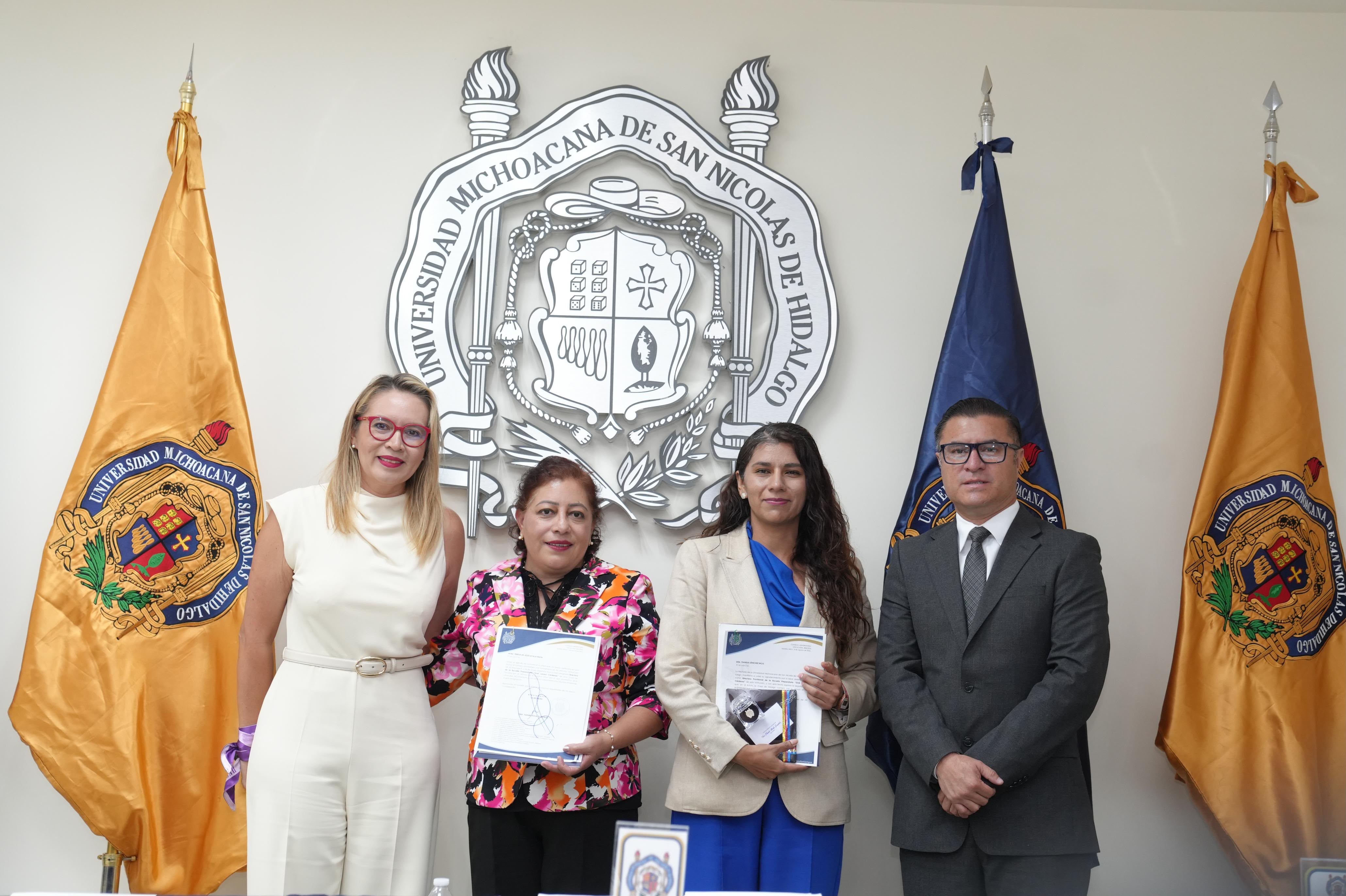 RINDE PROTESTA DIRECTORA DE LA PREPARATORIA “GRAL. LÁZARO CÁRDENAS”; YARABÍ ÁVILA PRESIDE SESIÓN DEL CONSEJO UNIVERSITARIO