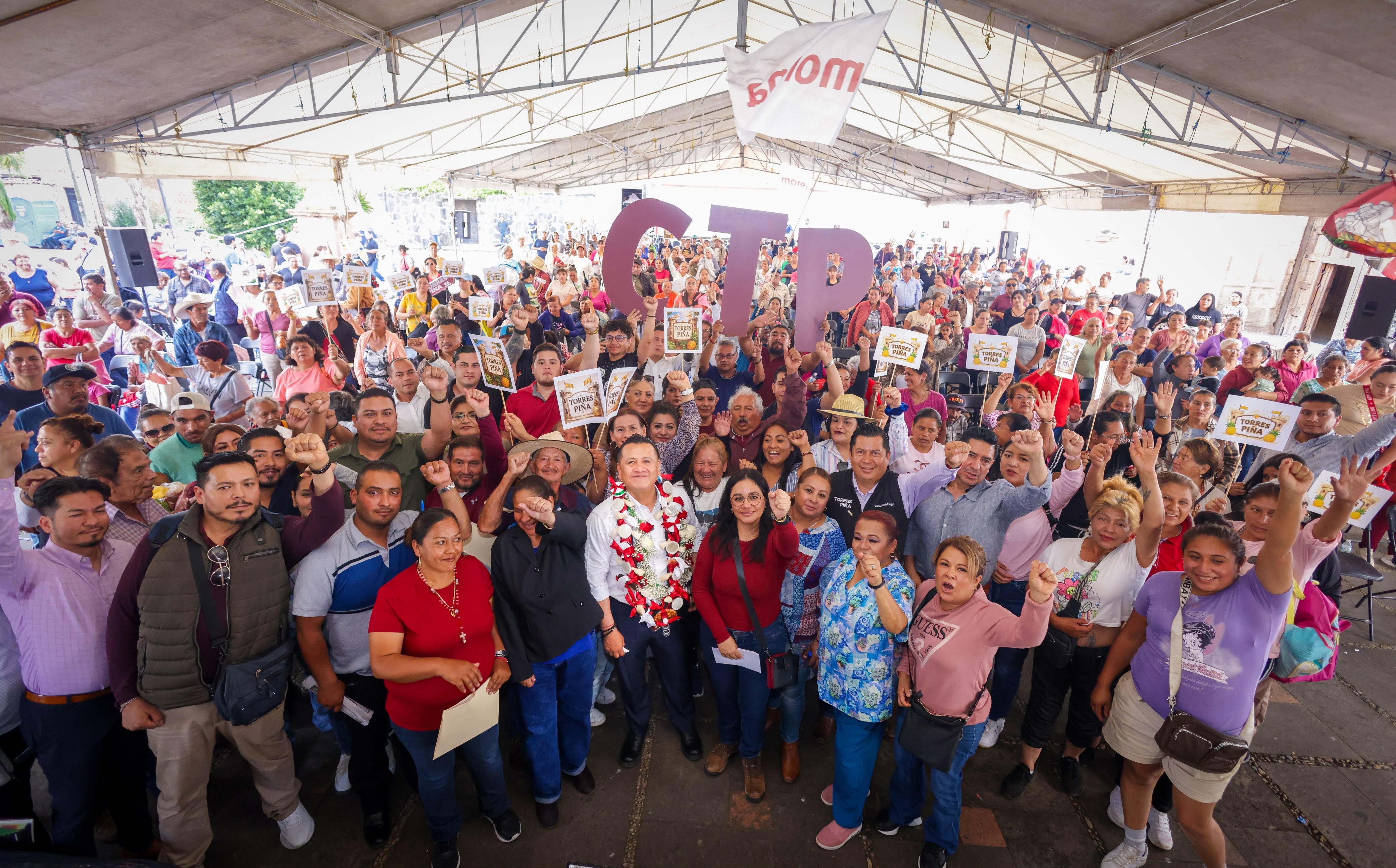 Torres Piña llama desde Tiripetío a construir la transformación escuchando a las comunidades