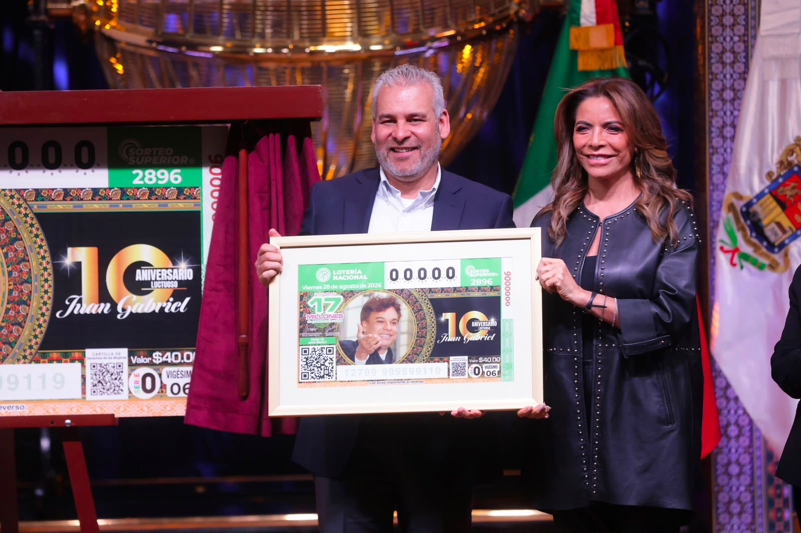 Juan Gabriel, el amor eterno de México en la Lotería Nacional: Bedolla